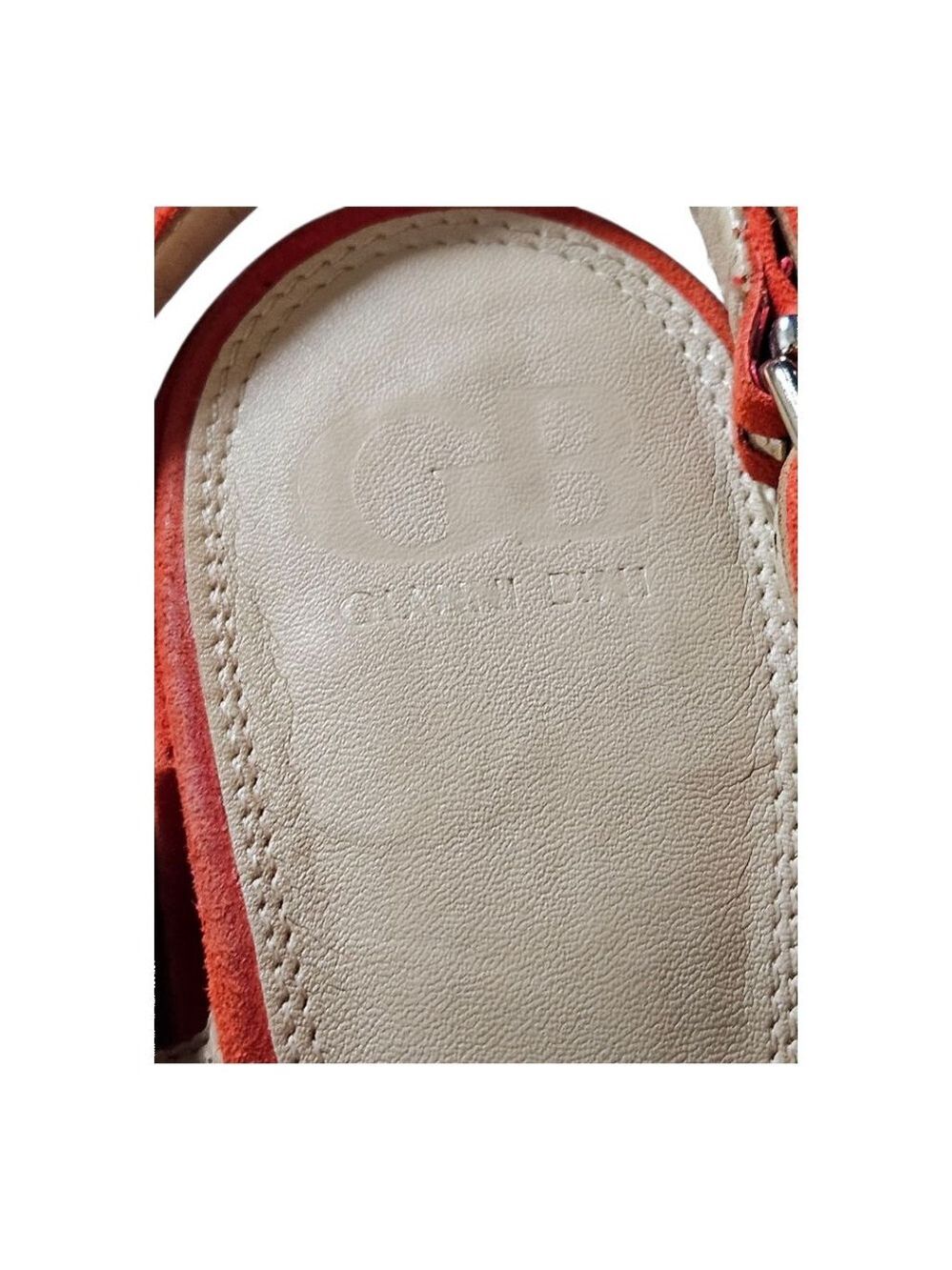 Gianni Bini Red Sandals Size 9M - Picture 7 of 8